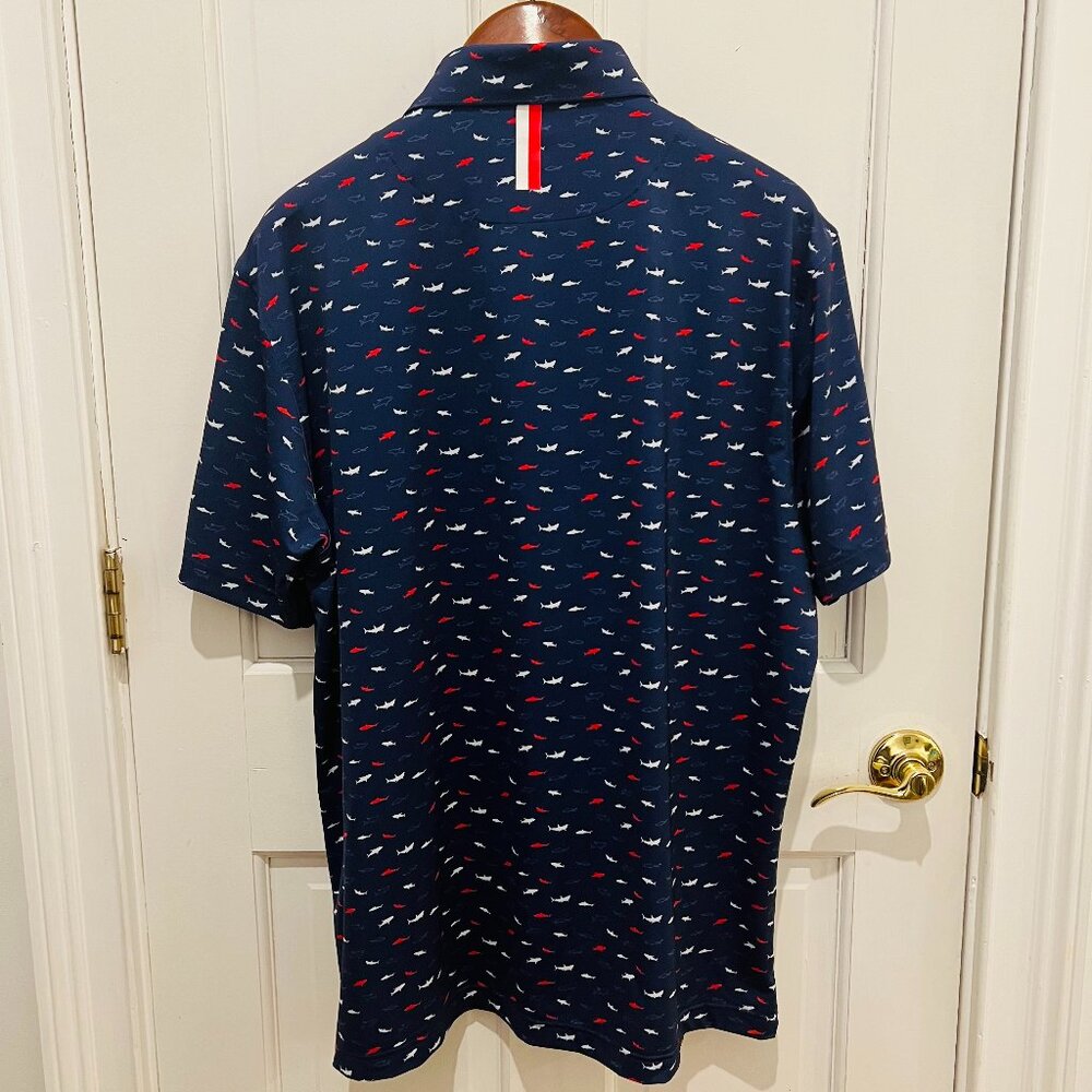 Rhoback Men’s Size XL Performance Golf Polo Shirts - Picture 2 of 16